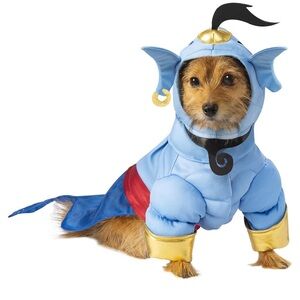Dog Aladdin Genie costume - Size XL
